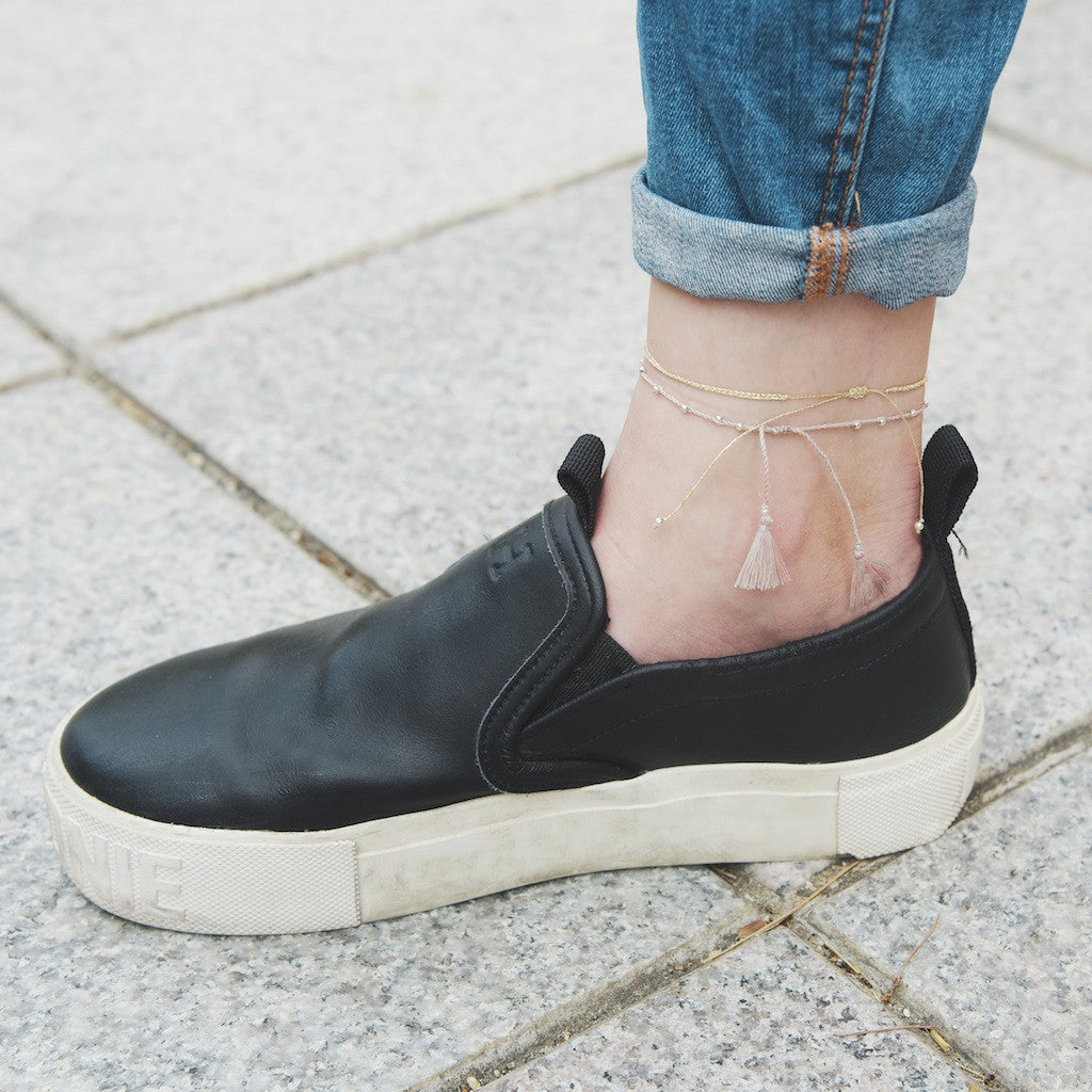 Tassel Anklet - Shy Pastel - BE.ARUM
- 3