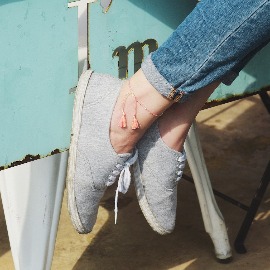 Tassel Anklet - Neon Blast - BE.ARUM
- 3
