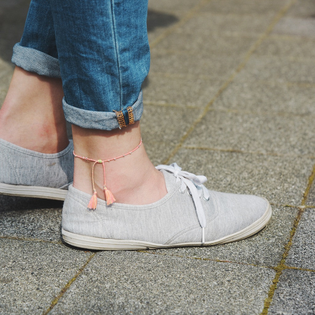 Tassel Anklet - Neon Blast - BE.ARUM
- 5