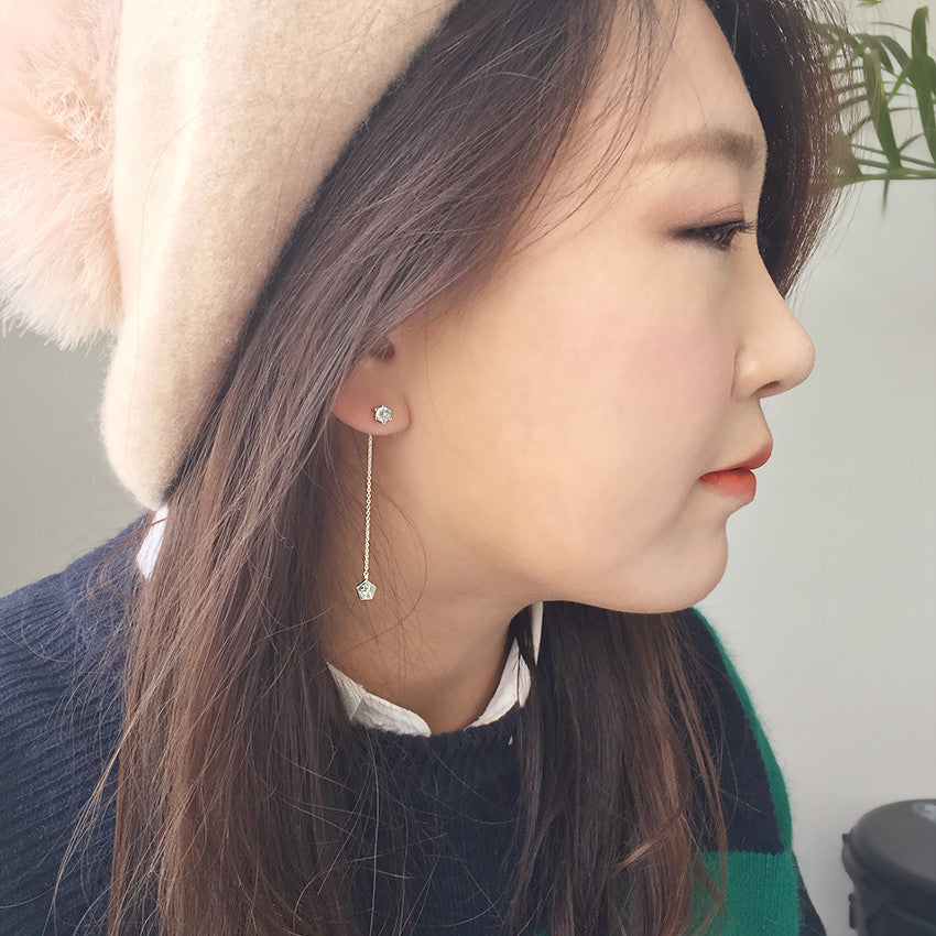 Simply Chic Two Way Drop Earring - BE.ARUM
- 3