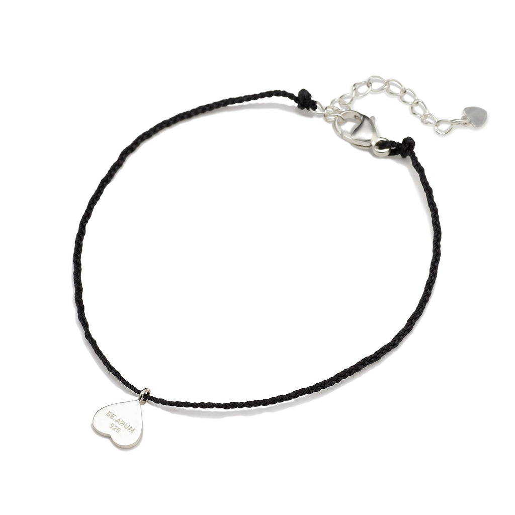 You are lovely Friendship Bracelet Black - BE.ARUM
 - 2