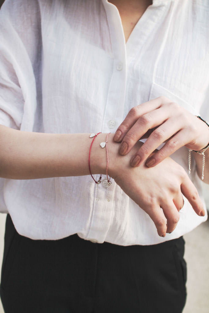 You are lovely Friendship Bracelet Red - BE.ARUM
- 3