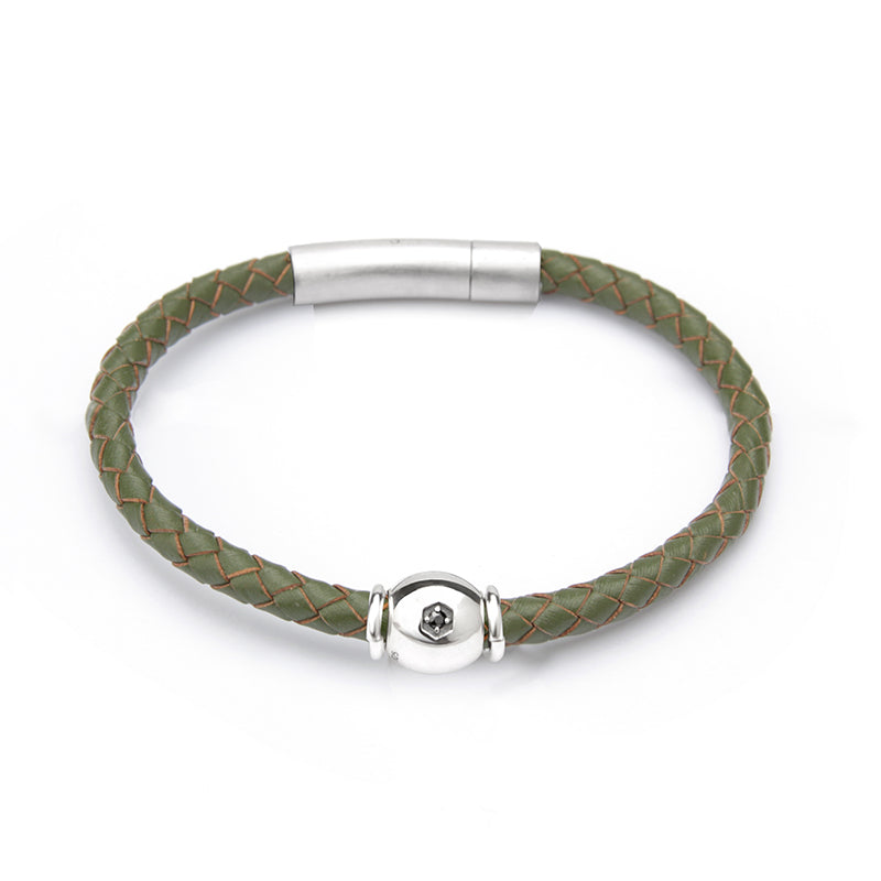 BE.NICE Bracelet Men's - Khaki Green