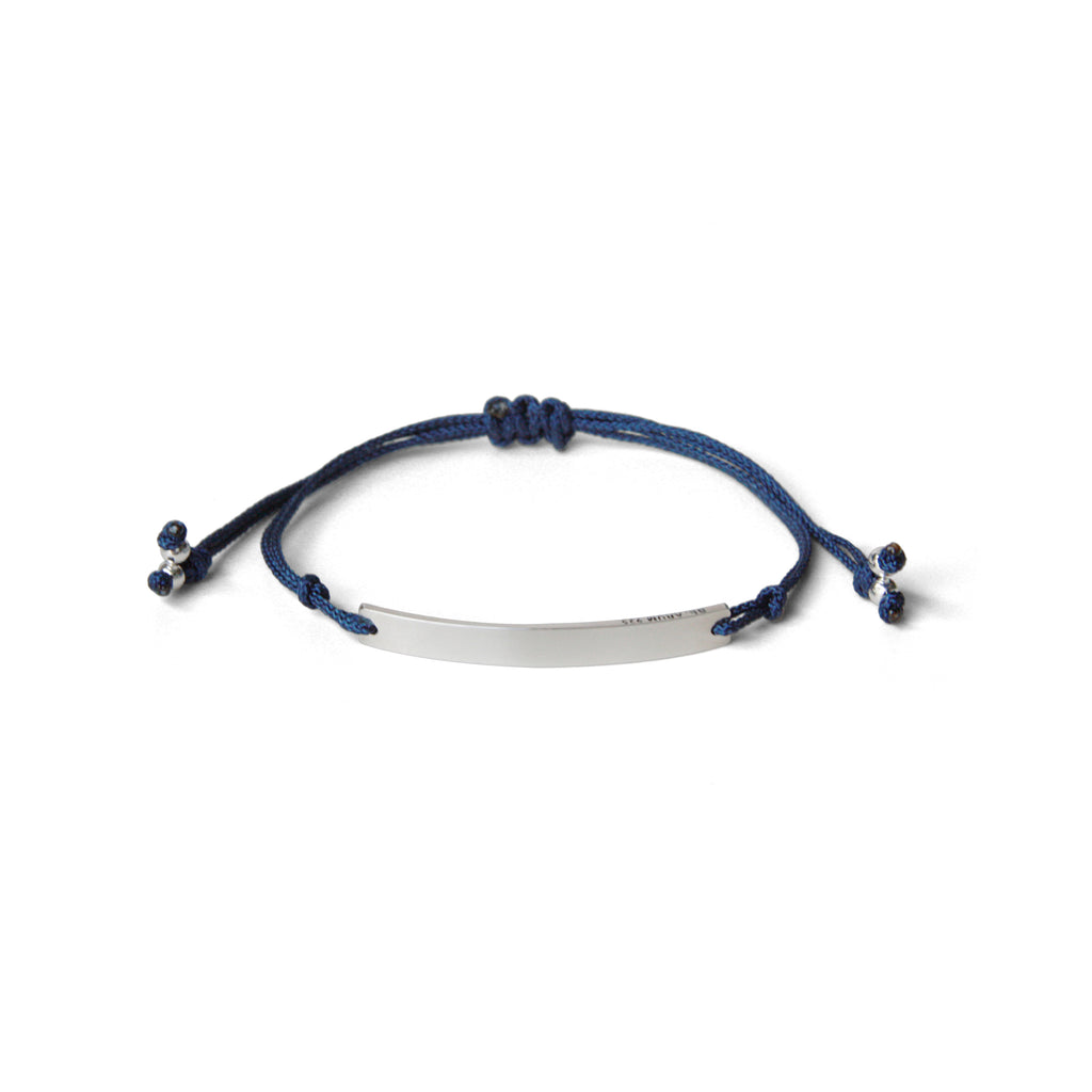 You are beautiful as you are Bracelet Blue