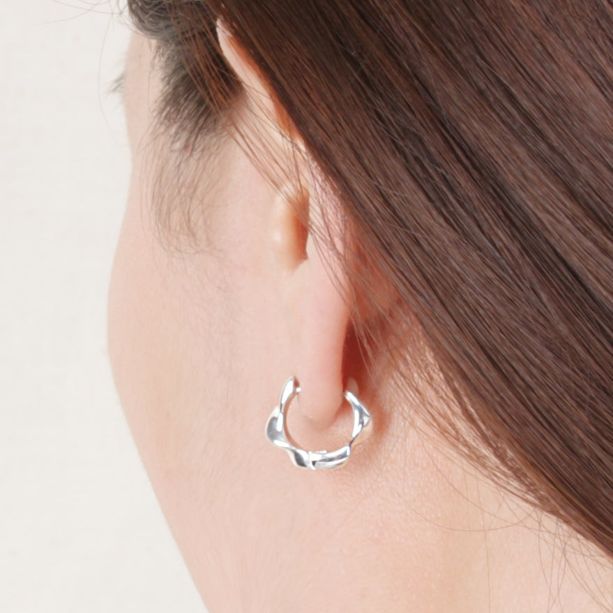 Twirl Hoop Earrings