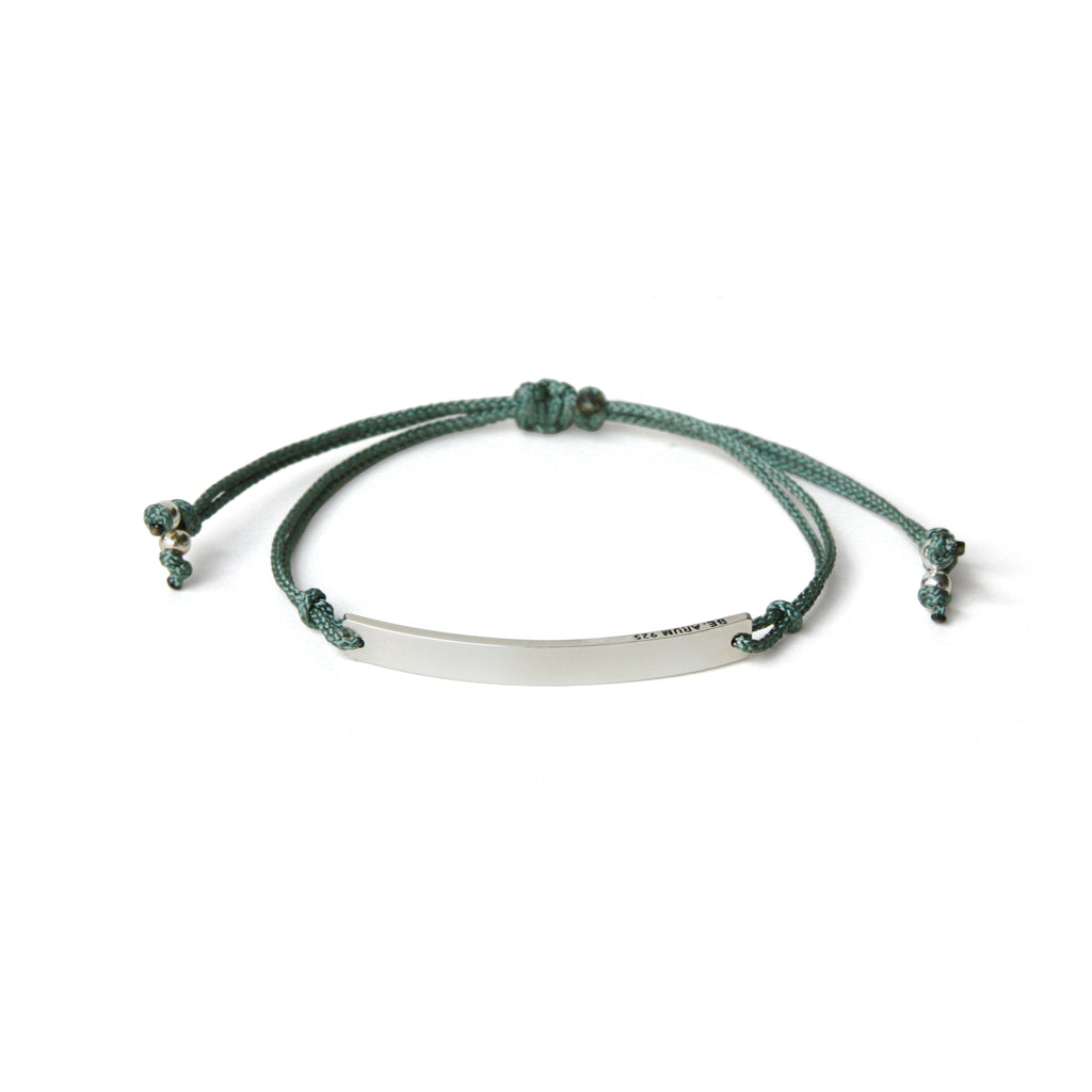 You are beautiful as you are Bracelet Khaki