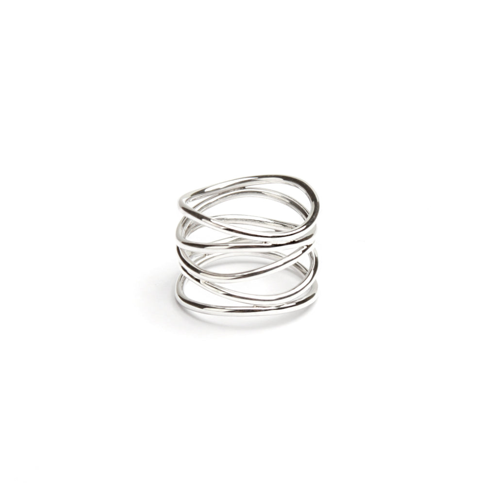 Layered Ripple Ring