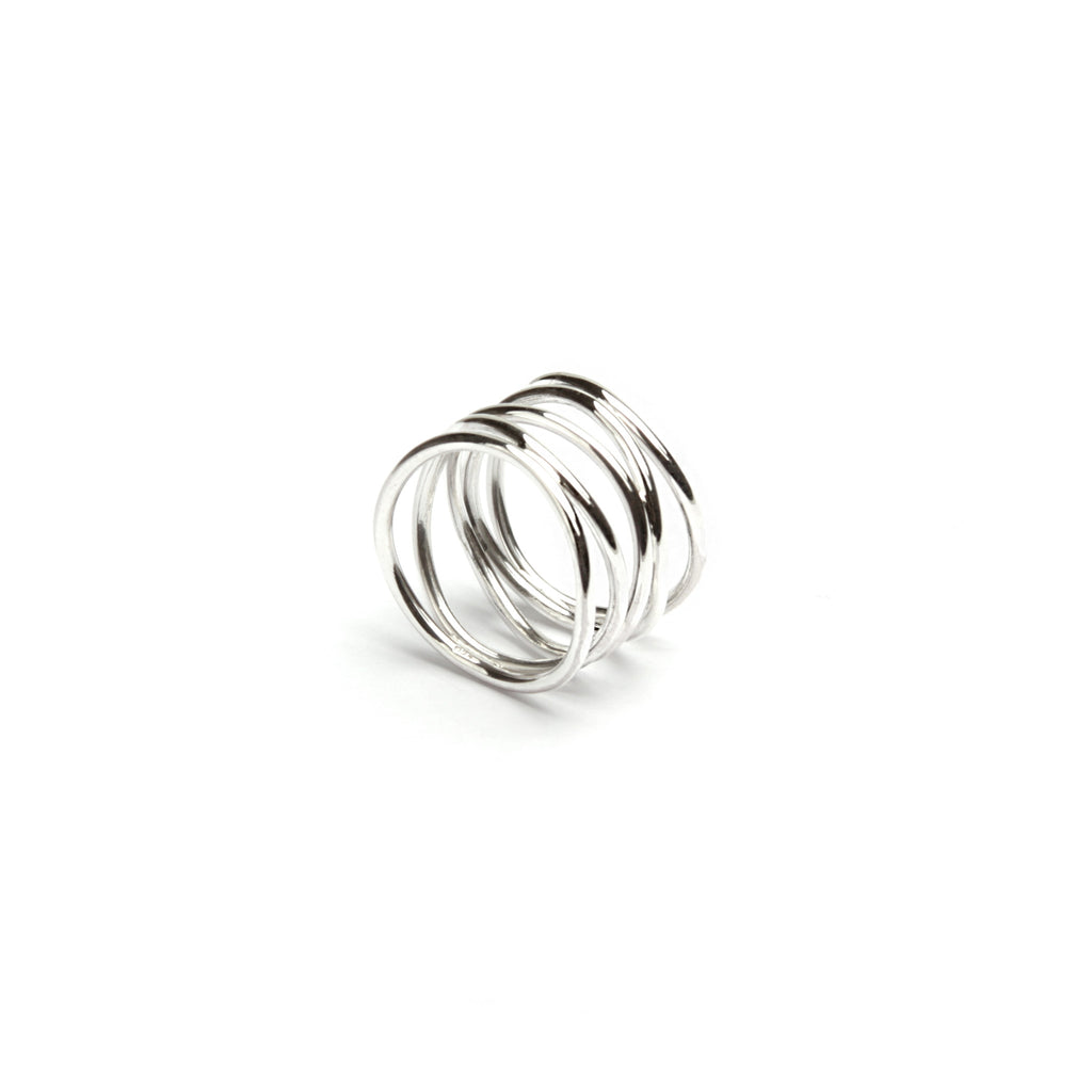 Layered Ripple Ring