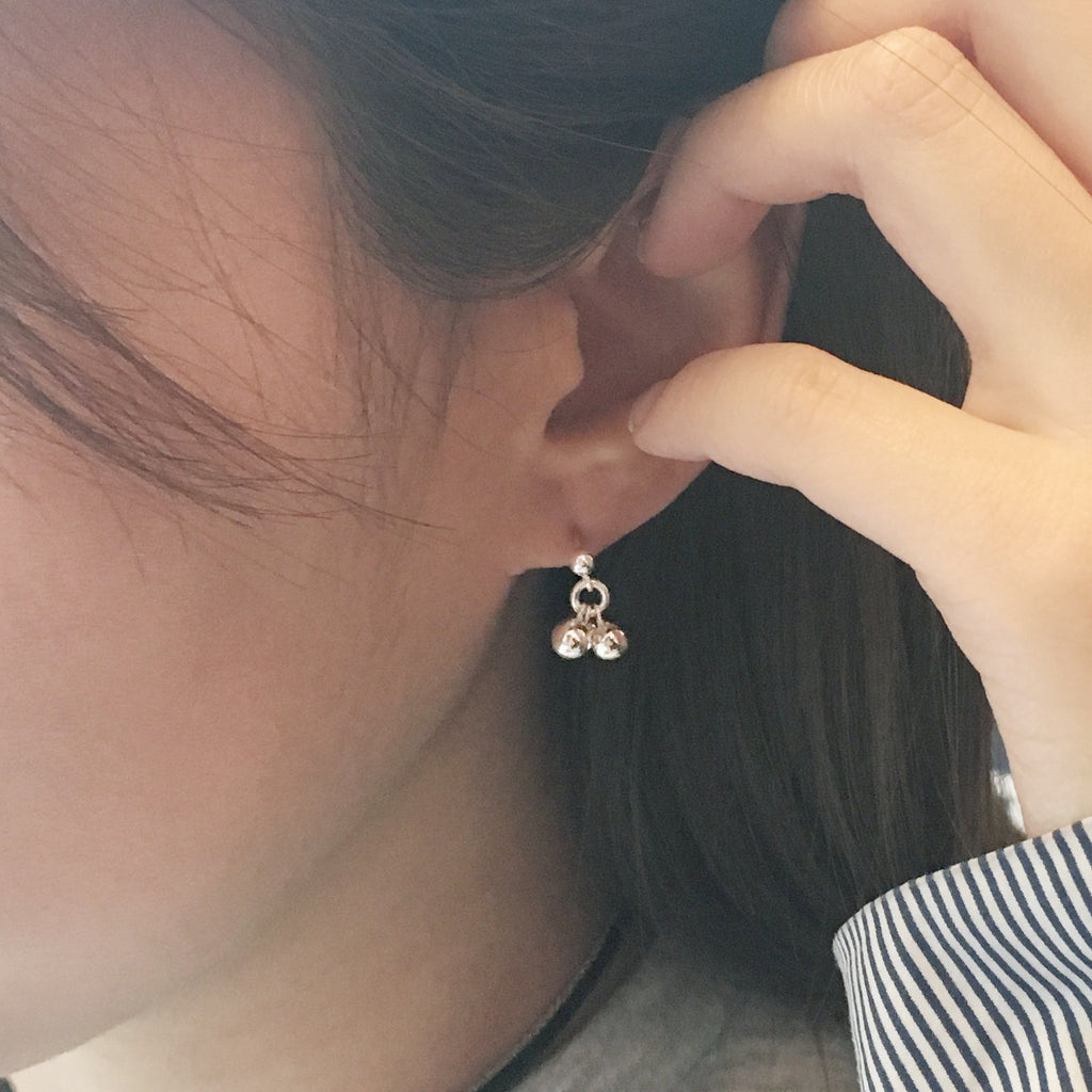 Three Bubble Earrings