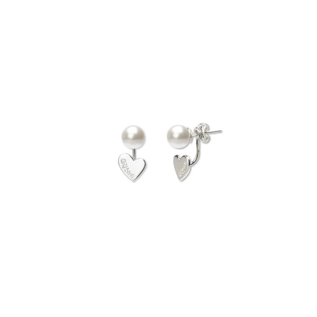 You are Lovely Earrings White Pearl