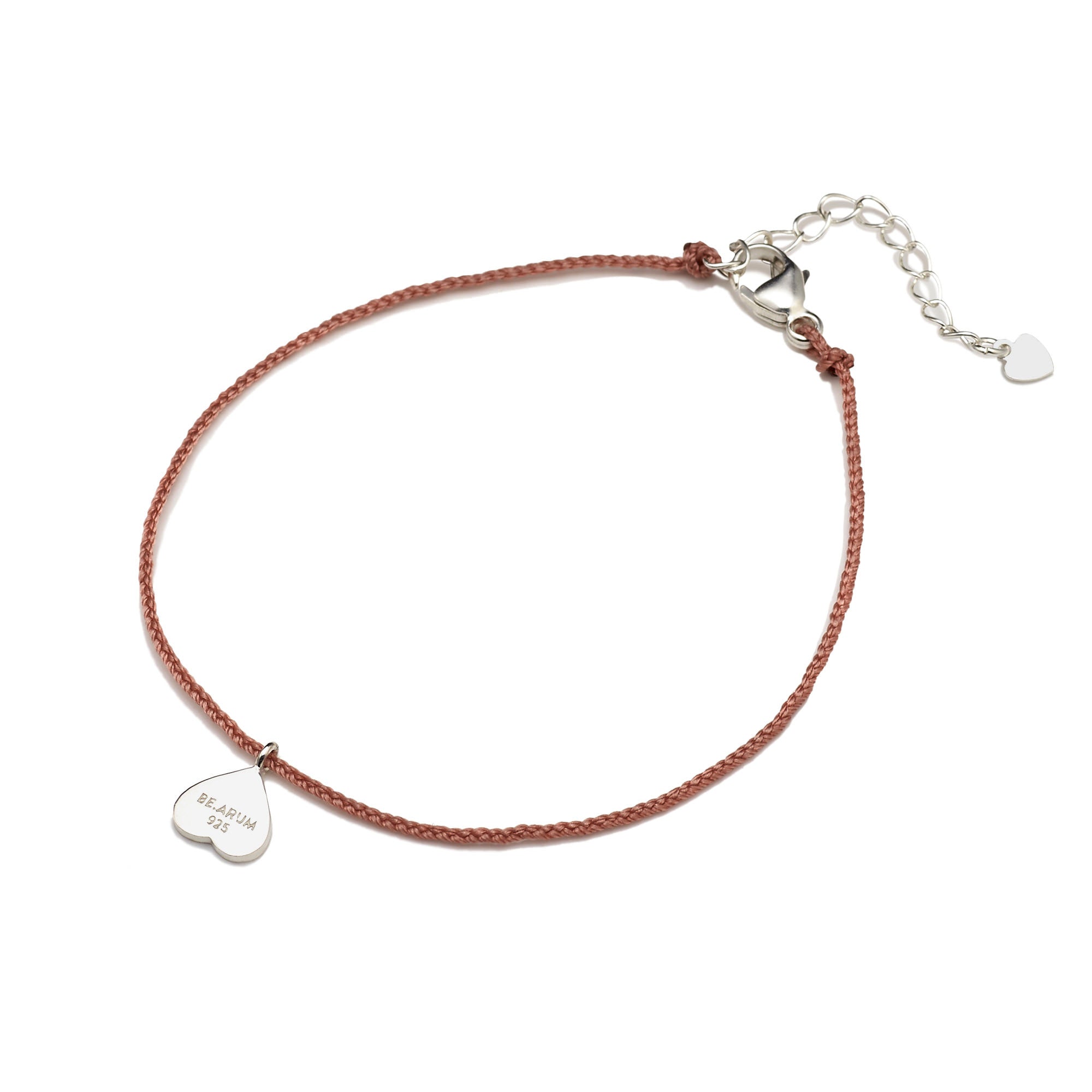 You are lovely Friendship Bracelet Rusty Pink - BE.ARUM
 - 2