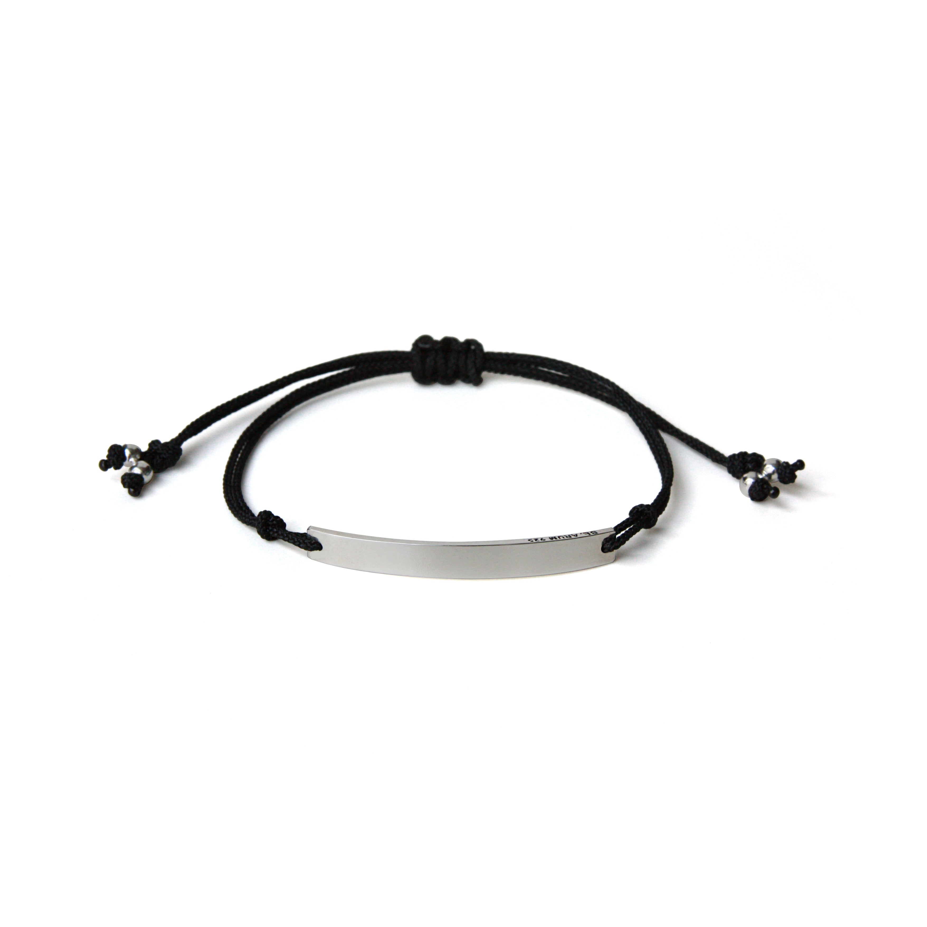 You are beautiful as you are Bracelet Black