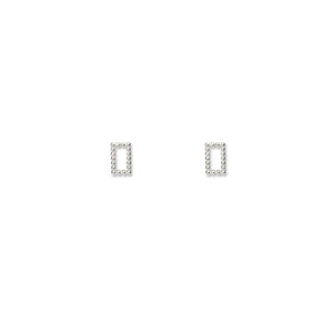 Dot Dots Rectangle Earrings