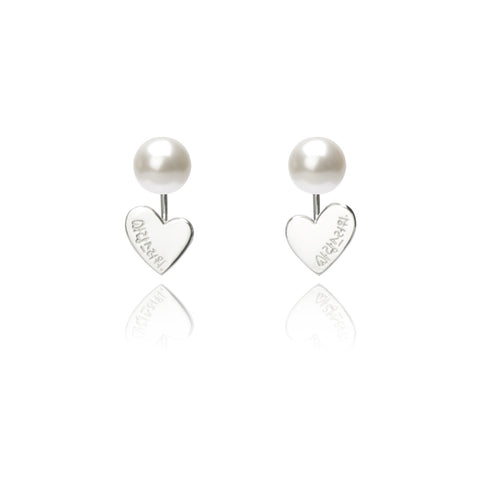 You are Lovely Earrings White Pearl